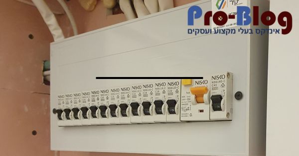 החלפת לוח חשמל